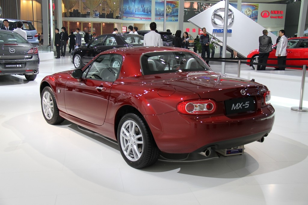 馬自達(dá)MX-5車展高清大圖