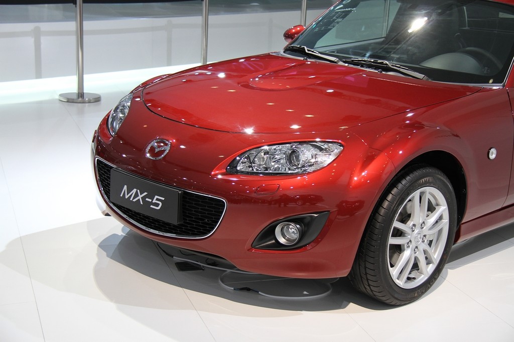 馬自達(dá)MX-5車展高清大圖