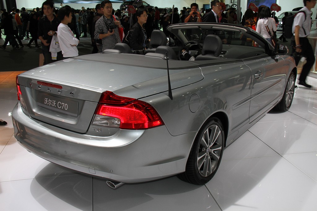 沃爾沃C70車展高清大圖