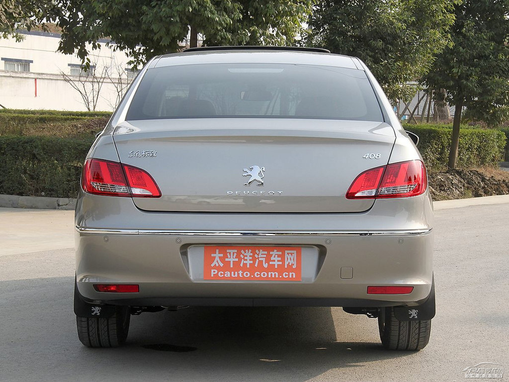 皓月灰標(biāo)致408外觀圖片