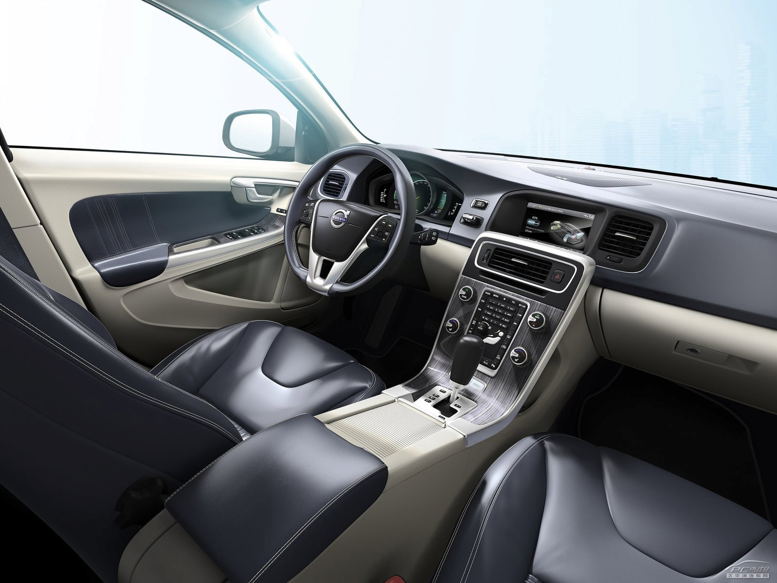 沃爾沃V60內(nèi)飾高清大圖