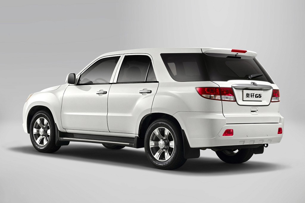 奧軒G5車展高清大圖