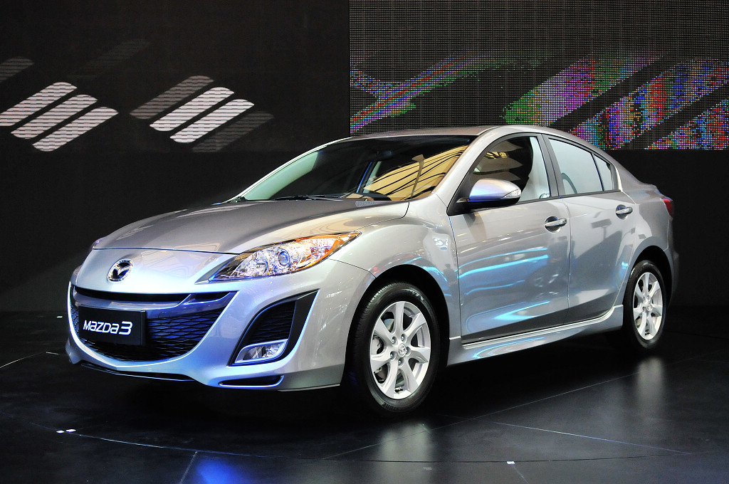 馬自達(dá)3車展高清大圖
