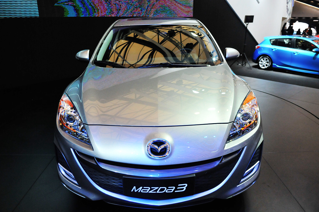 馬自達(dá)3車展高清大圖