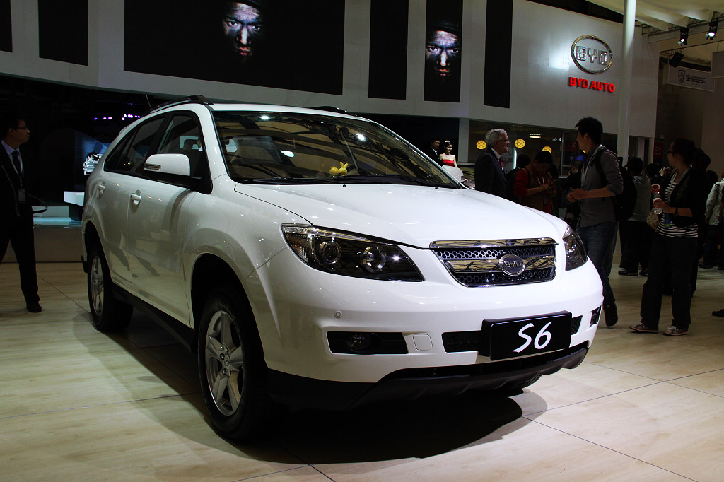 比亞迪S6車展高清大圖