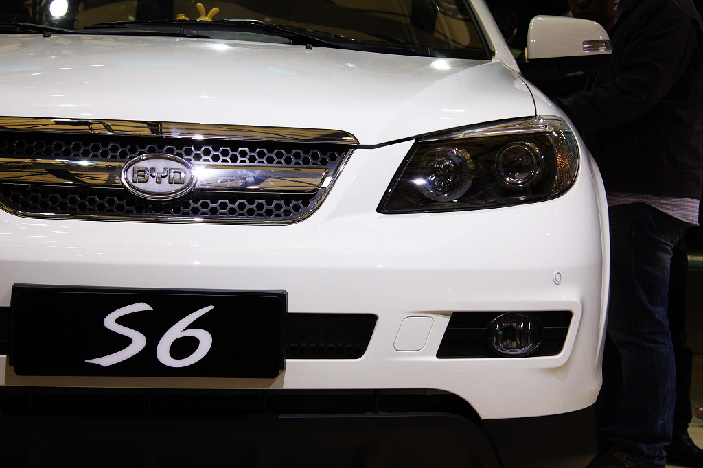 比亞迪S6車展高清大圖