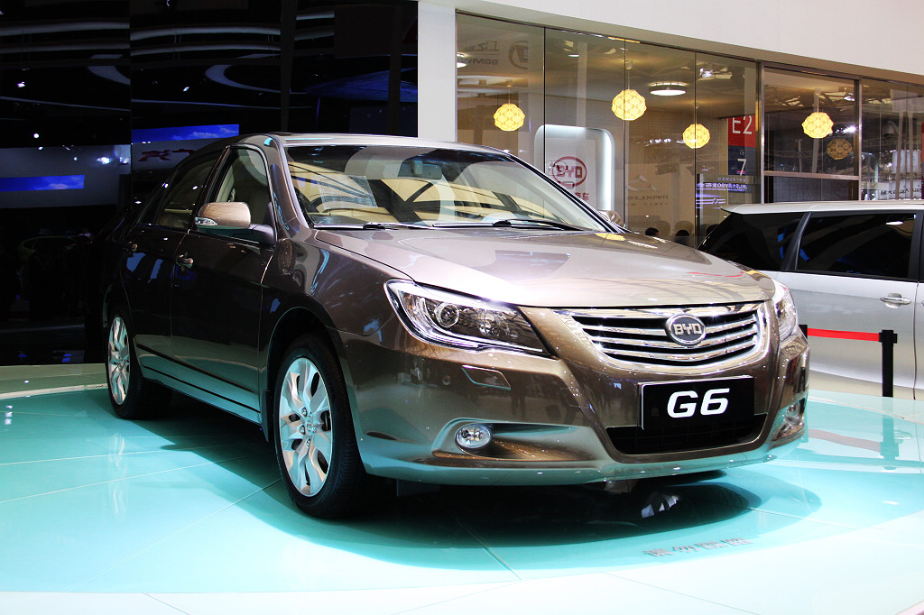 比亞迪G6車展高清大圖