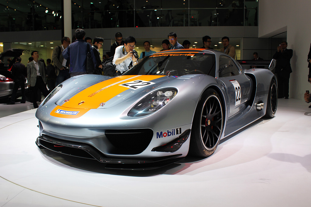 保時(shí)捷918車展高清大圖
