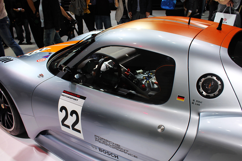 保時(shí)捷918車展高清大圖