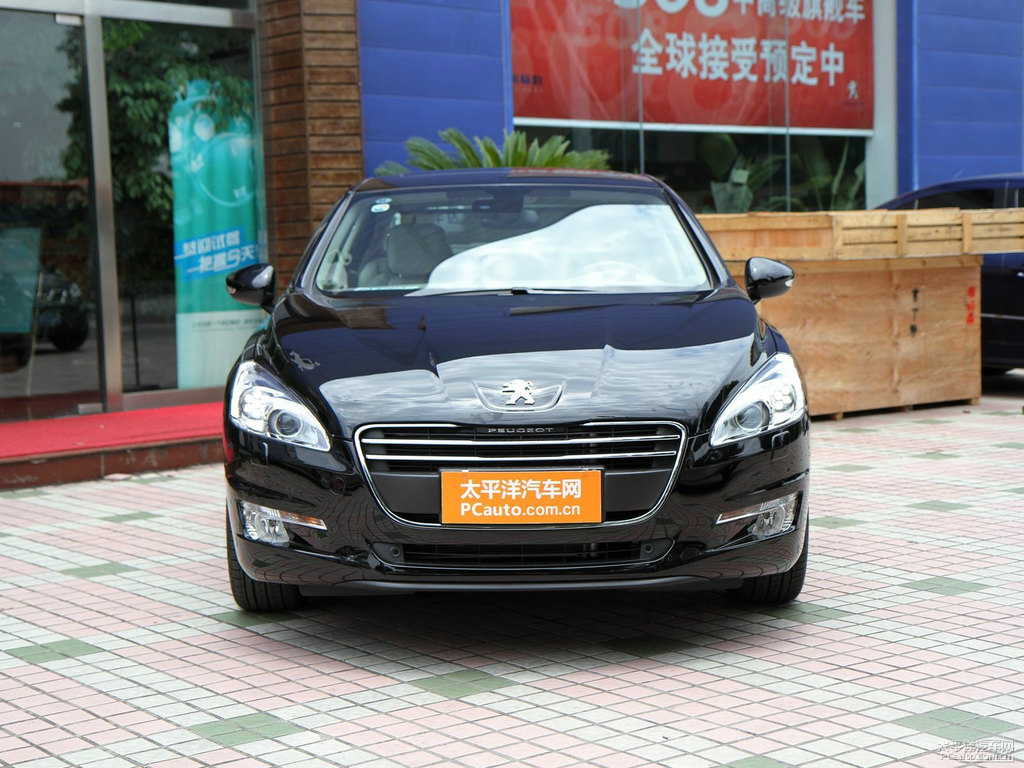 碳晶黑標(biāo)致508整車外觀外觀圖片