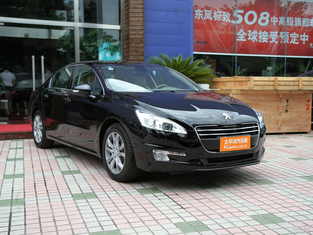 碳晶黑標(biāo)致508整車外觀外觀圖片