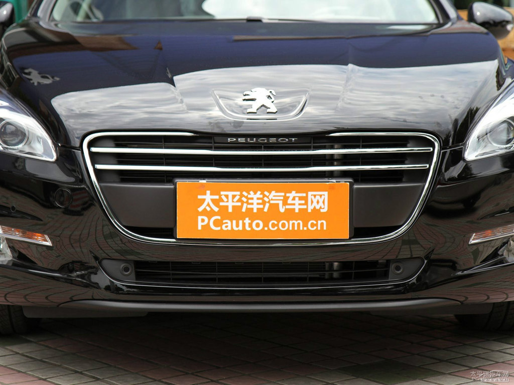 碳晶黑標(biāo)致508車(chē)頭外觀圖片