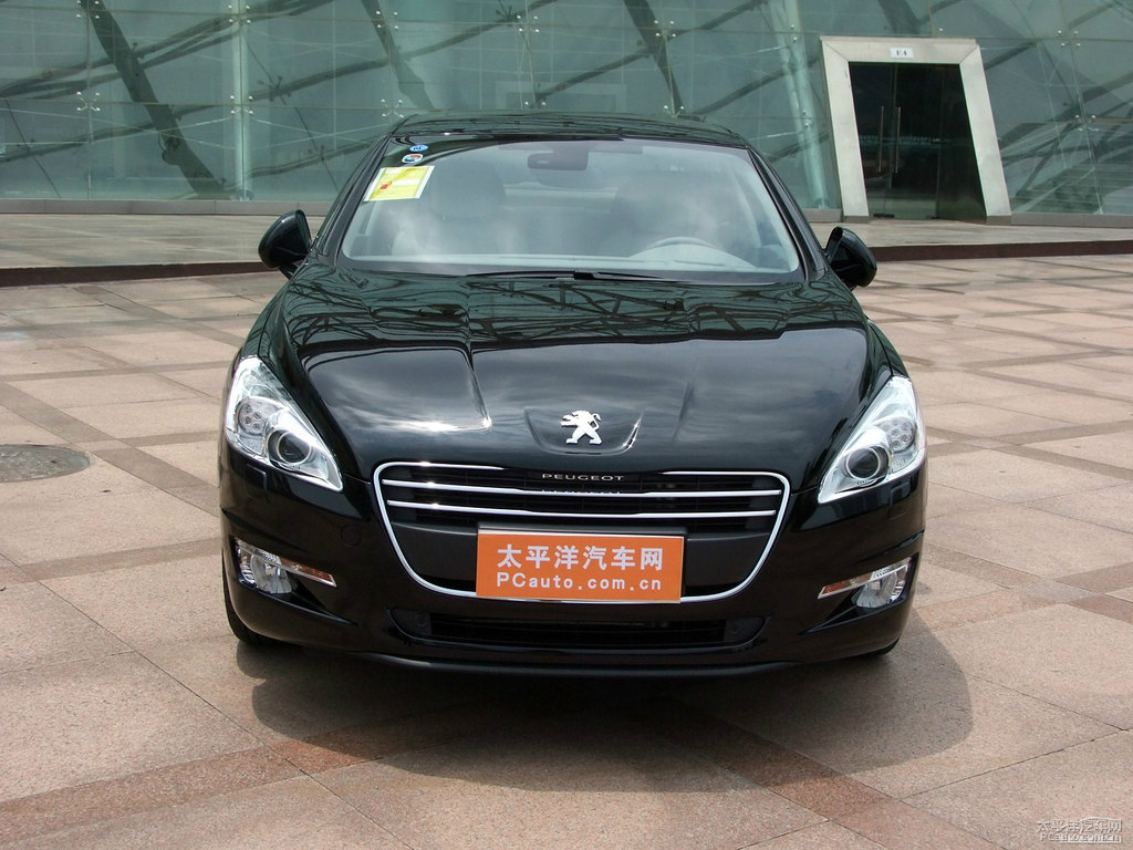 碳晶黑標致508整車外觀外觀圖片