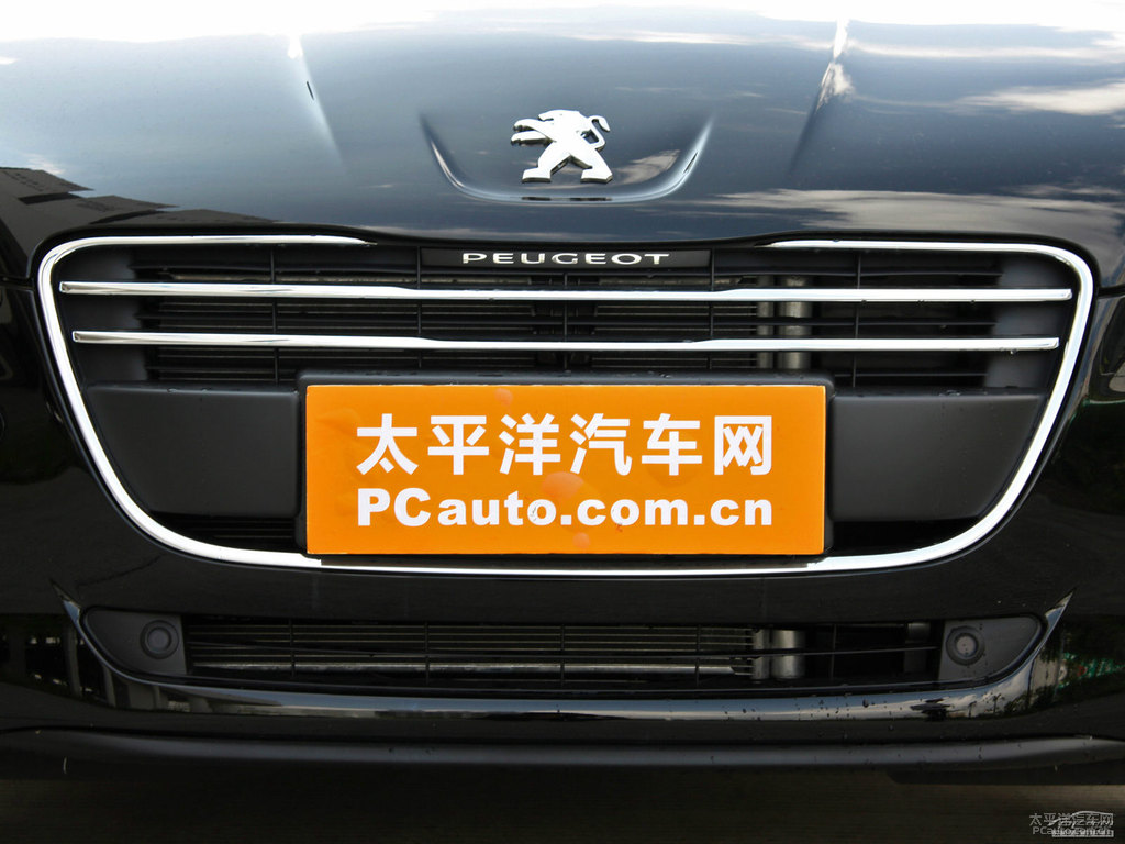 碳晶黑標(biāo)致508車(chē)頭外觀圖片