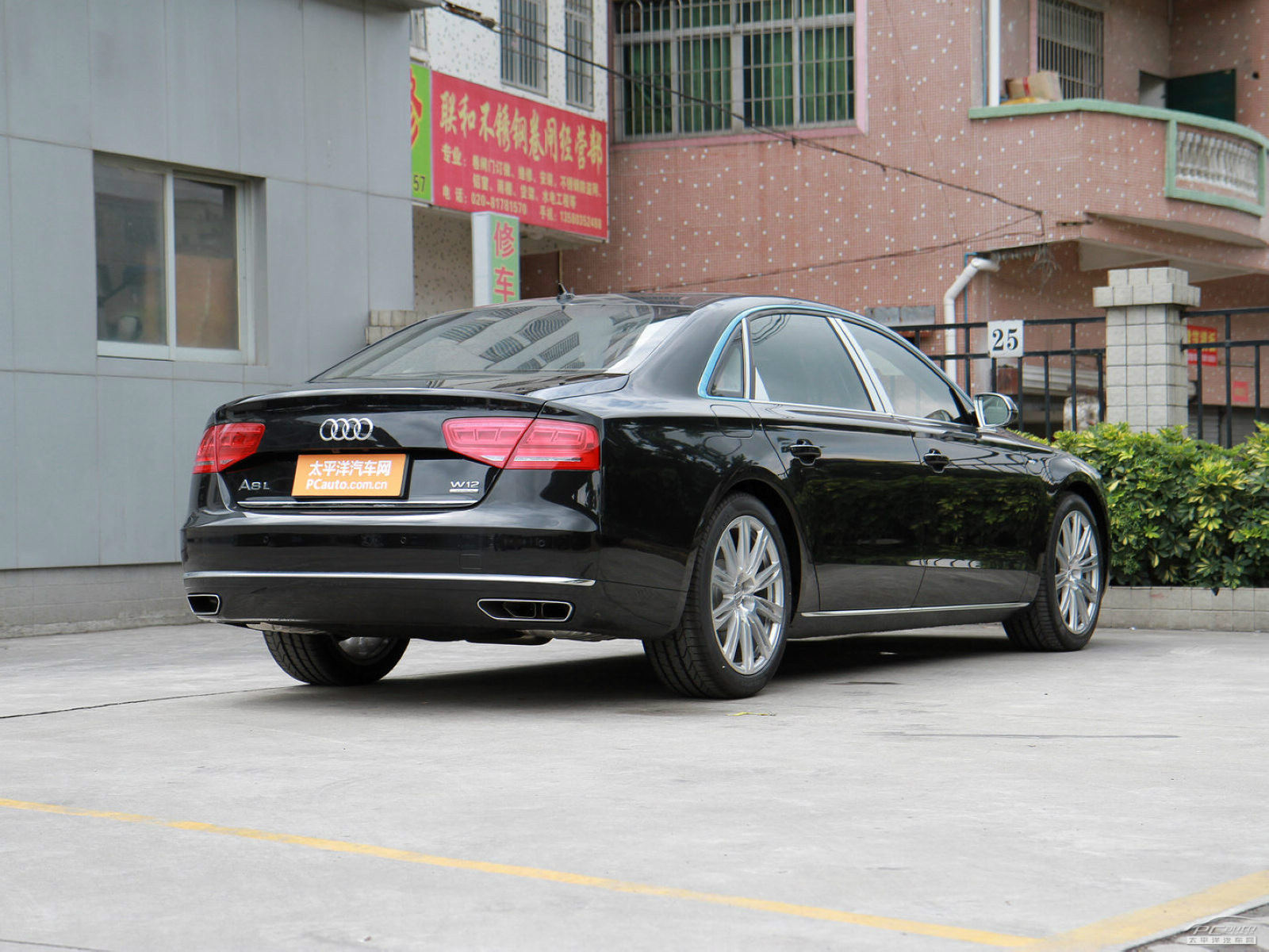 奧迪A8L外觀高清大圖