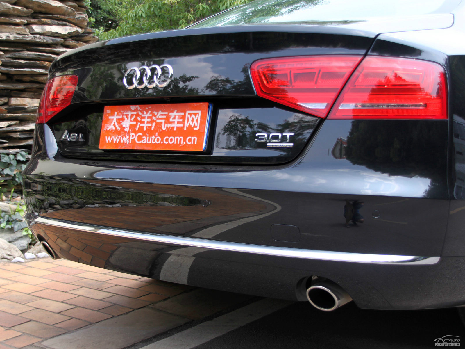 奧迪A8L外觀高清大圖