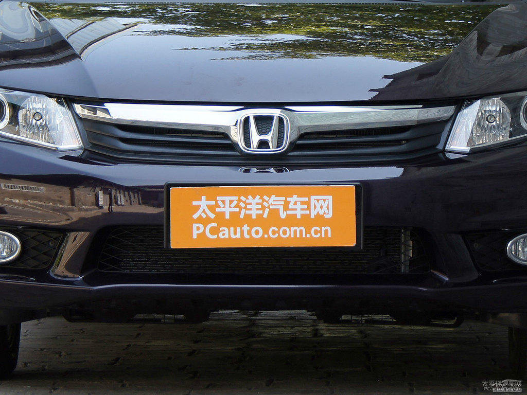 彩晶黑思域車(chē)頭外觀(guān)圖片