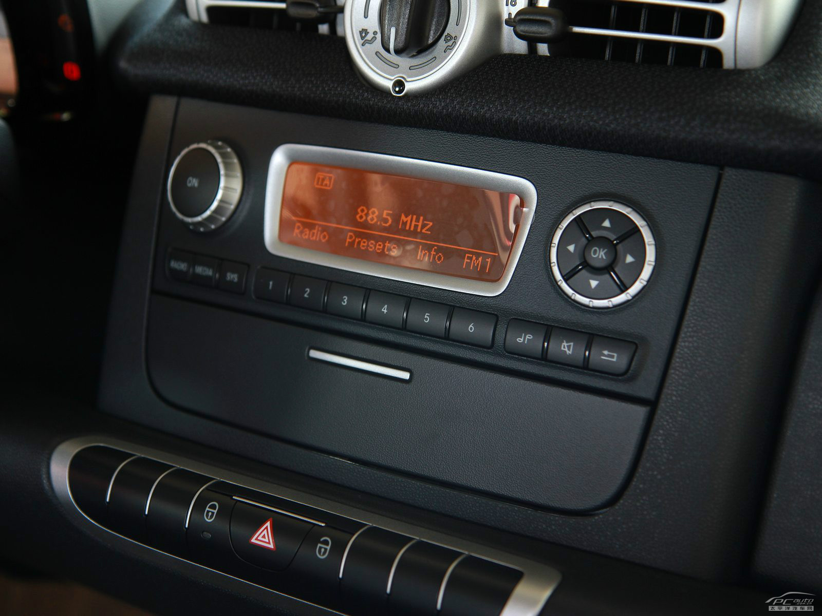 smart fortwo內(nèi)飾高清大圖