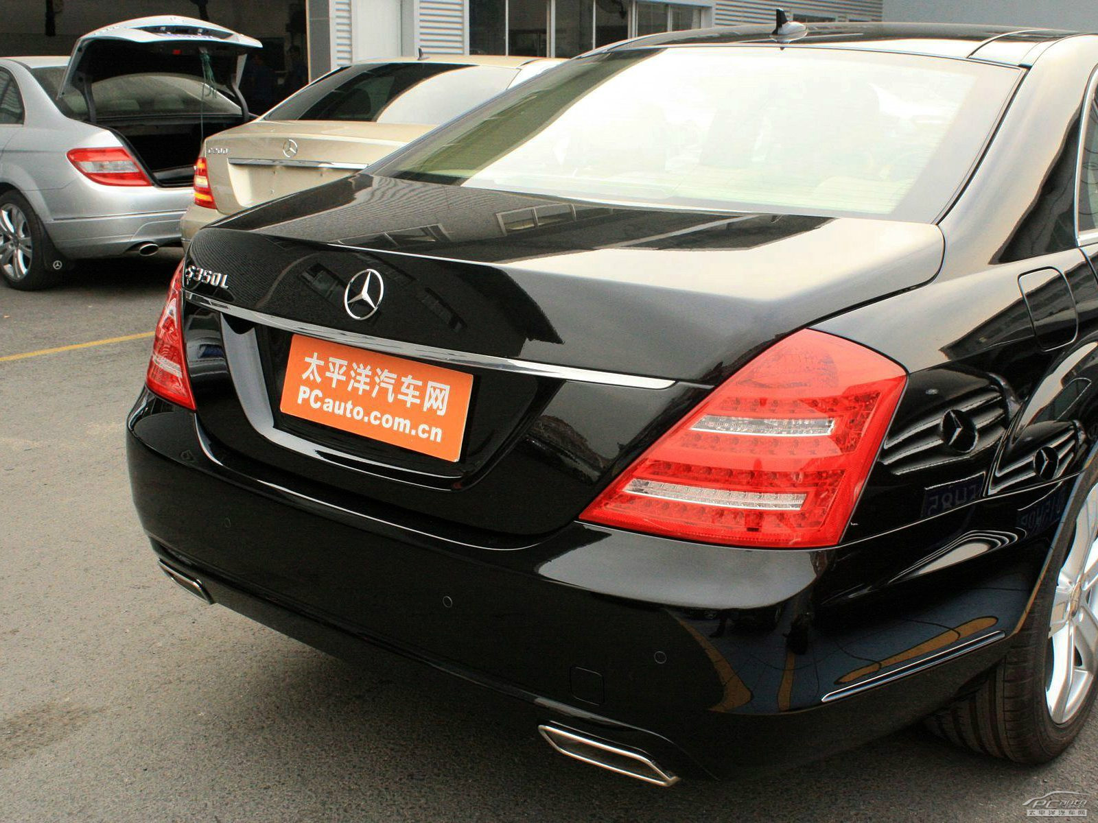 奔馳S級外觀高清大圖