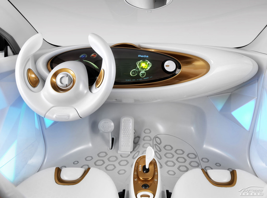 smart forvision內(nèi)飾高清大圖