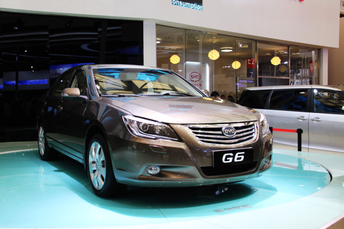 比亞迪G6車展高清大圖