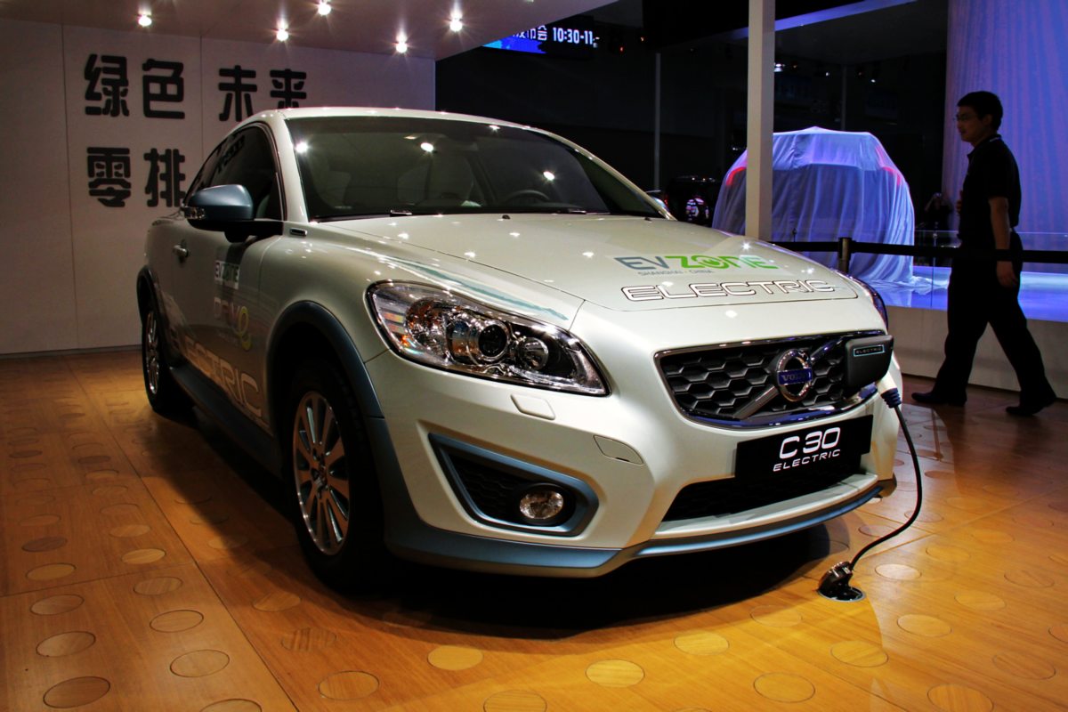 沃爾沃C30車展高清大圖