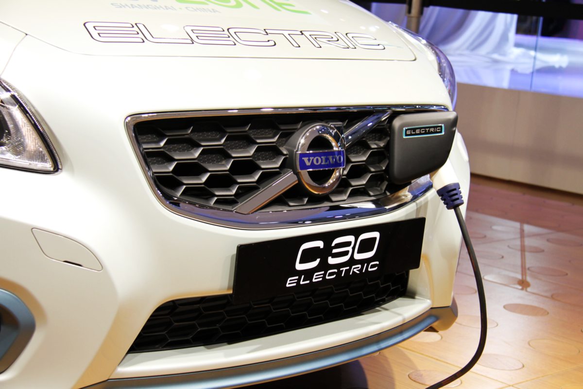 沃爾沃C30車展高清大圖