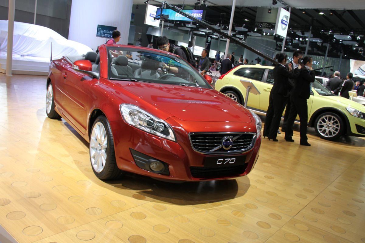 沃爾沃C70車展高清大圖