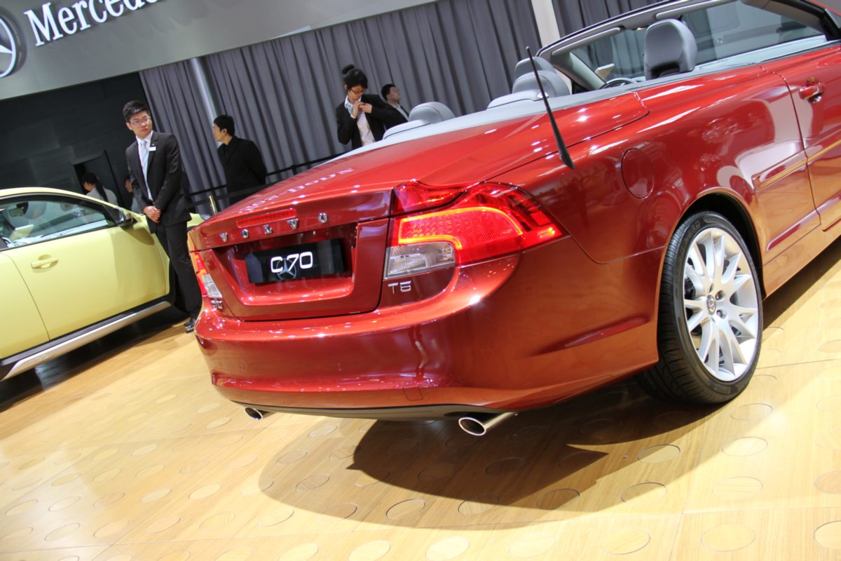沃爾沃C70車展高清大圖