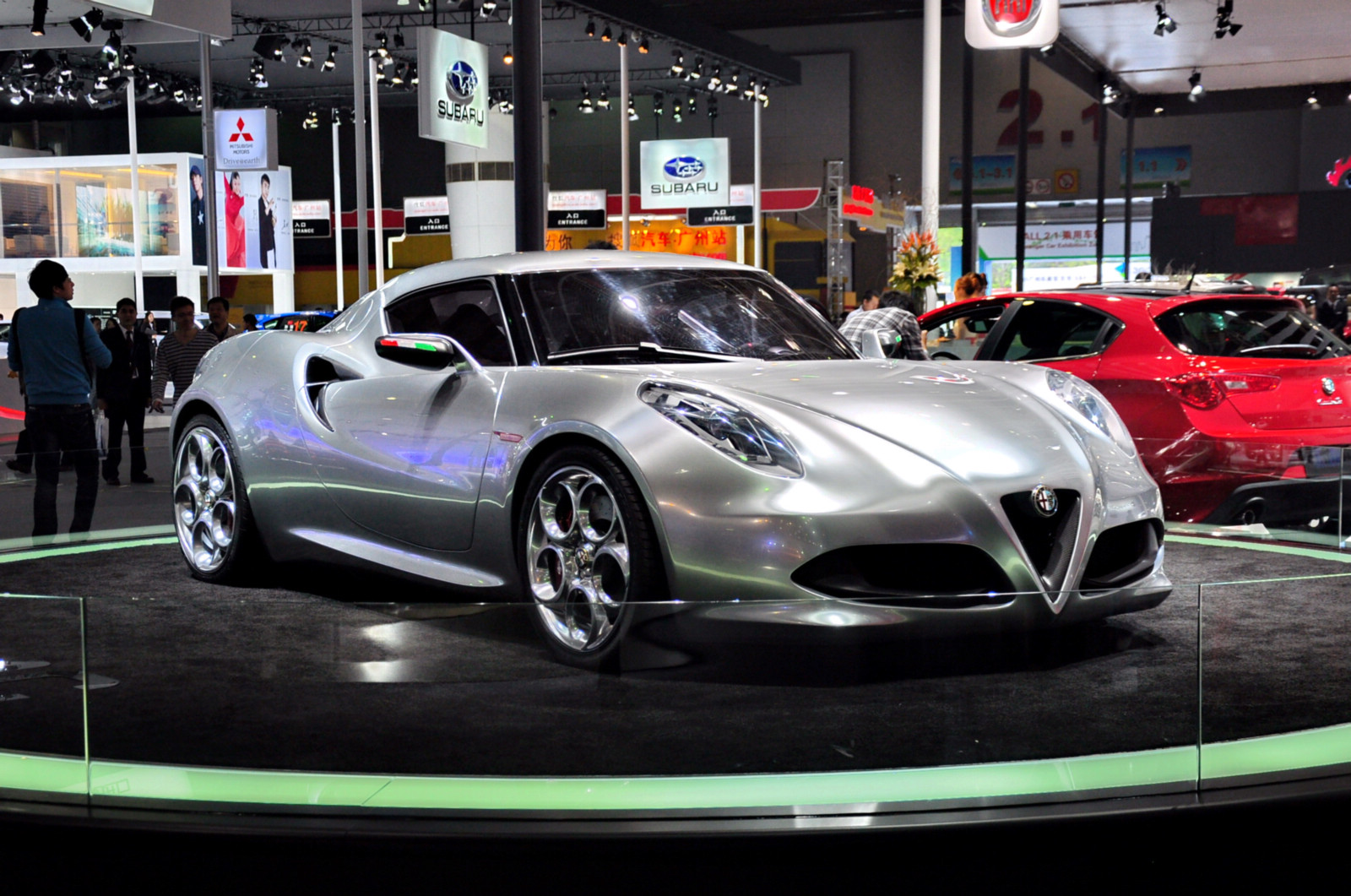 ALFA 4C車展高清大圖