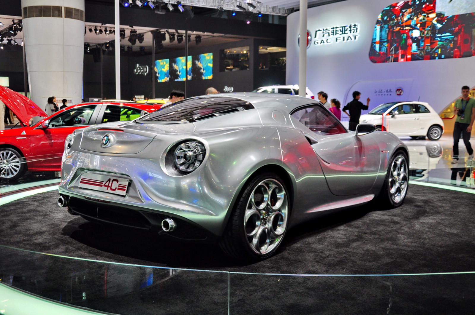 ALFA 4C車展高清大圖