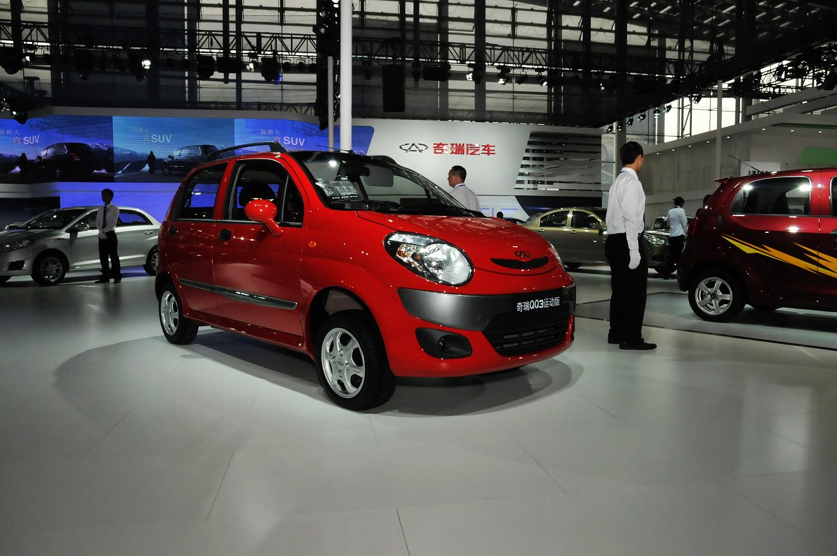 奇瑞QQ3車展高清大圖