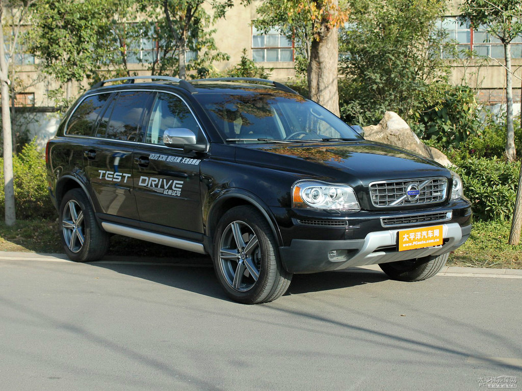 曜石黑普通漆沃爾沃XC90整車外觀外觀圖片
