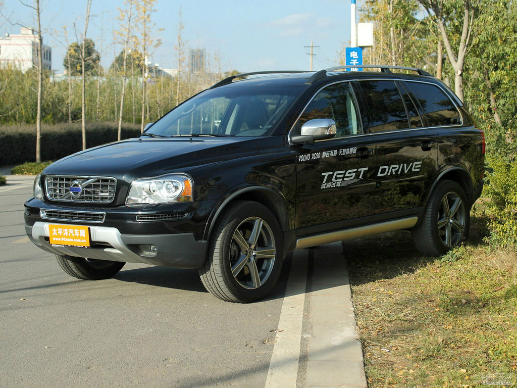 曜石黑普通漆沃爾沃XC90整車(chē)外觀外觀圖片