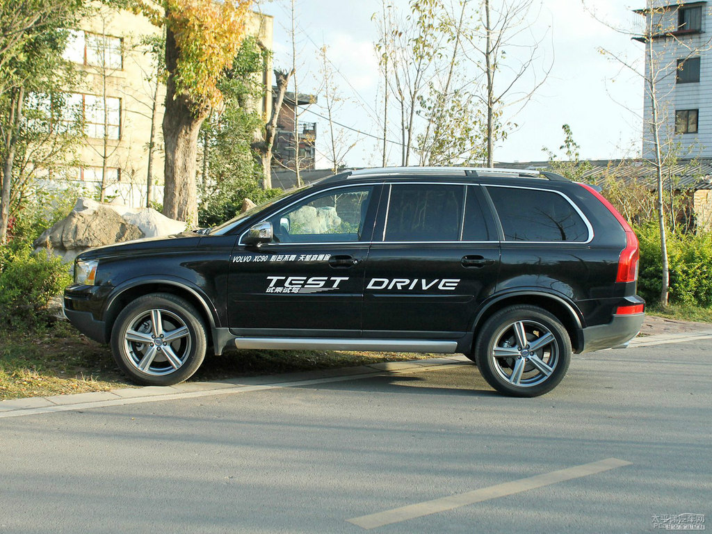 曜石黑普通漆沃爾沃XC90整車(chē)外觀外觀圖片