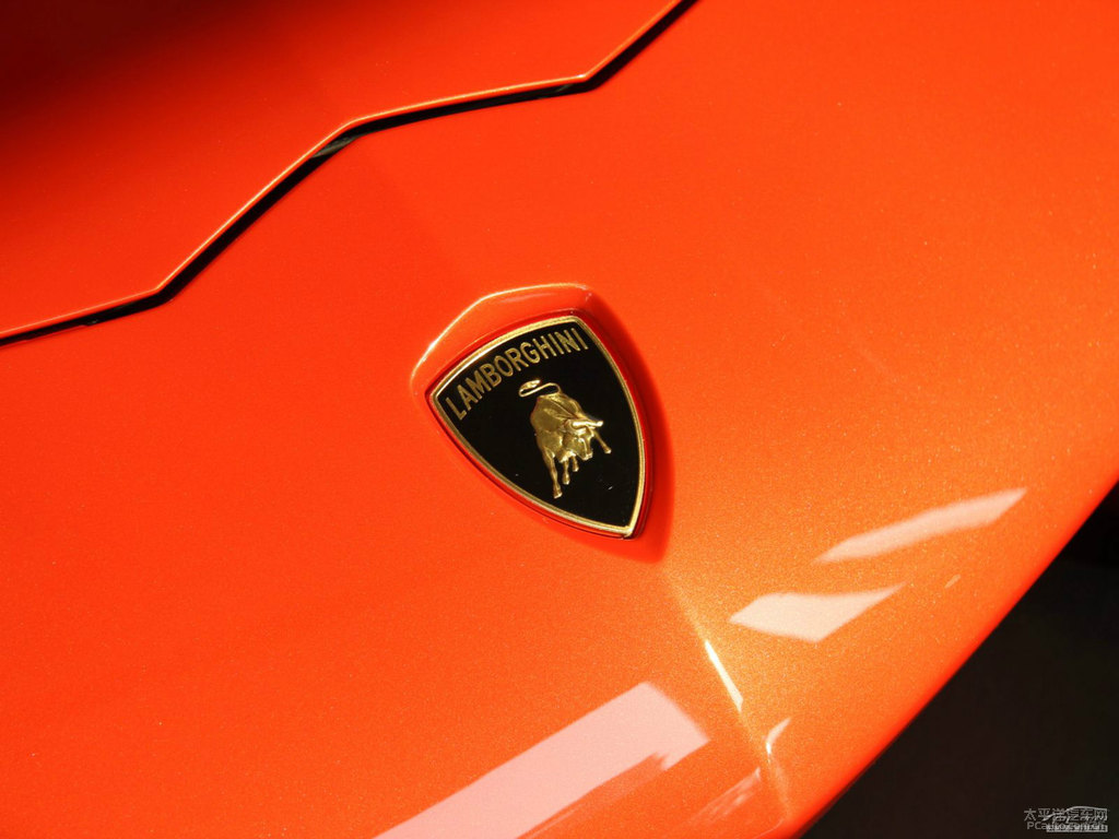 橙色Aventador車頭外觀圖片