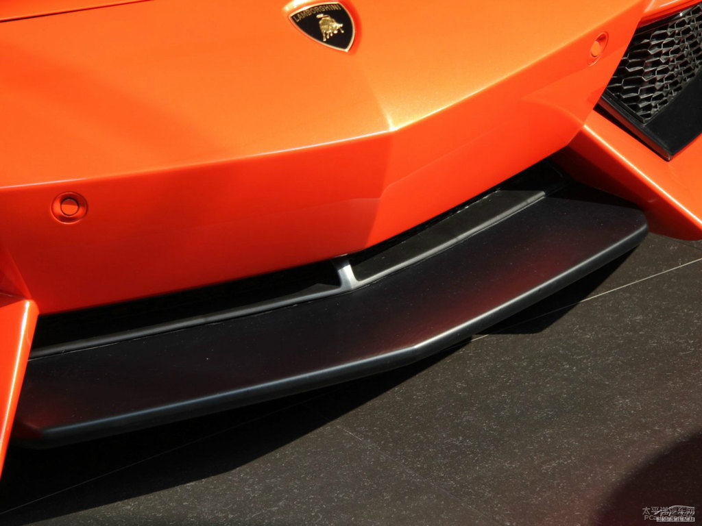橙色Aventador車頭外觀圖片