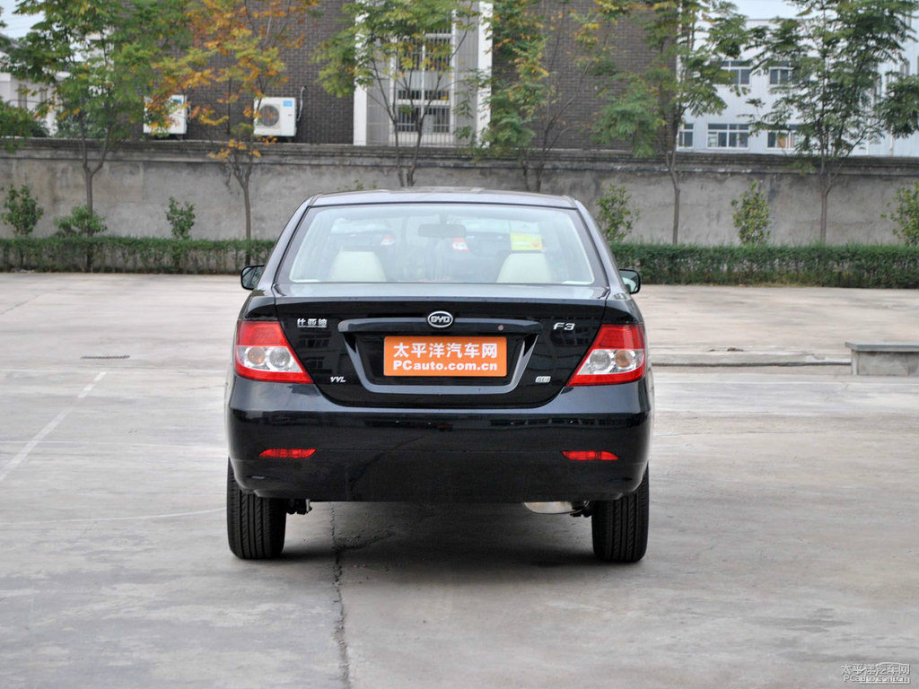德蘭黑比亞迪F3整車外觀外觀圖片