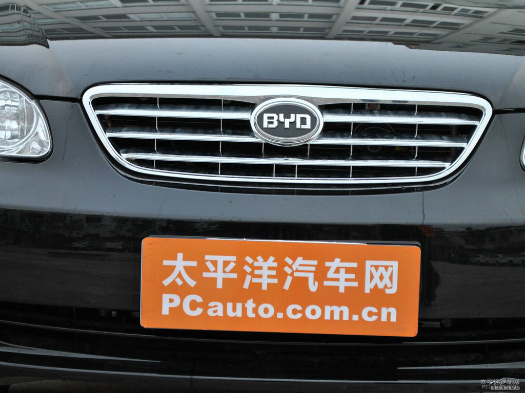 德蘭黑比亞迪F3車頭外觀圖片