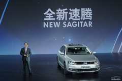 一汽-大眾全新2012款速騰上市現(xiàn)場報道照片