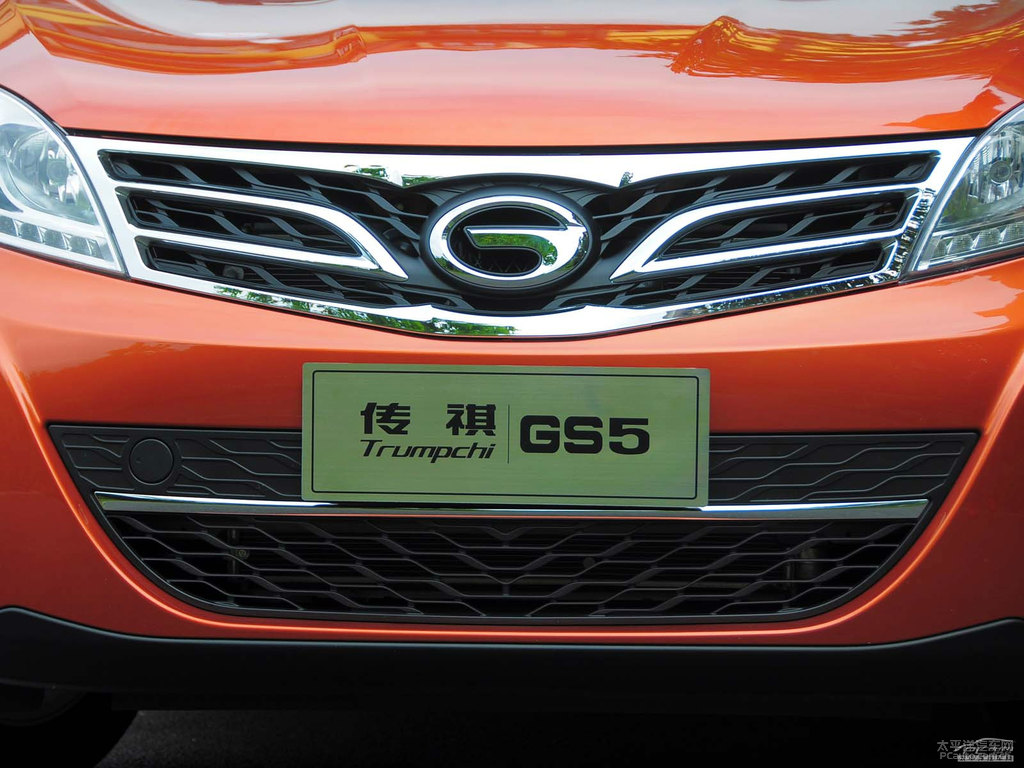 荷蘭橙傳祺GS5車頭外觀圖片