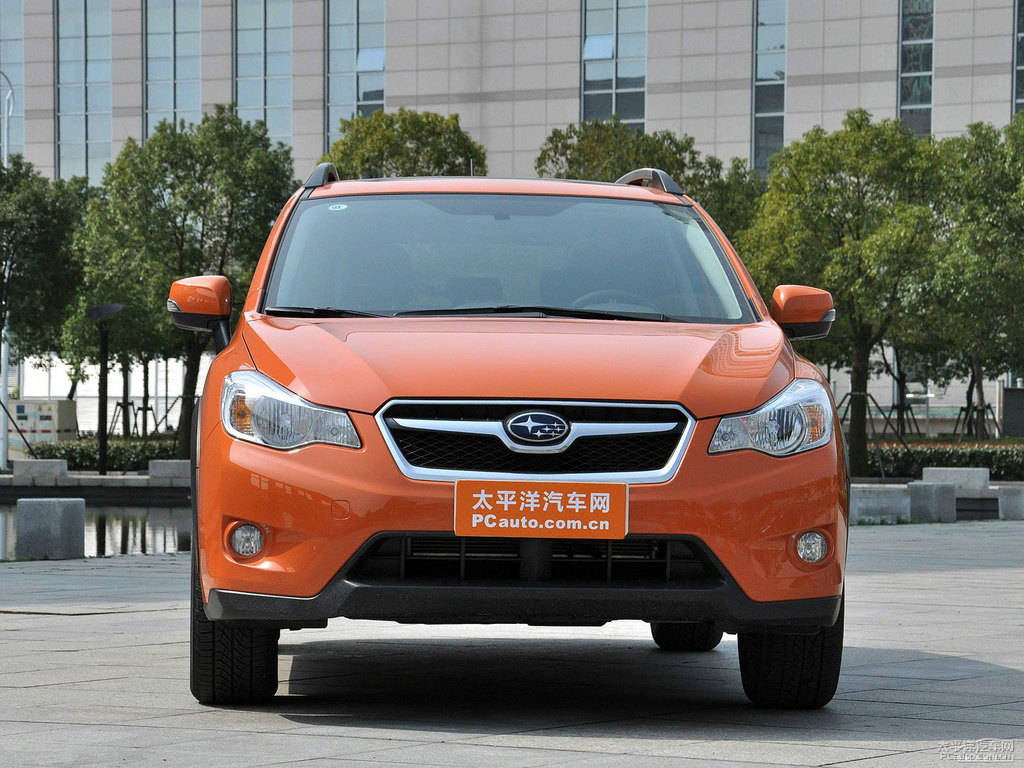 躍動(dòng)珠光橙斯巴魯XV整車外觀外觀圖片