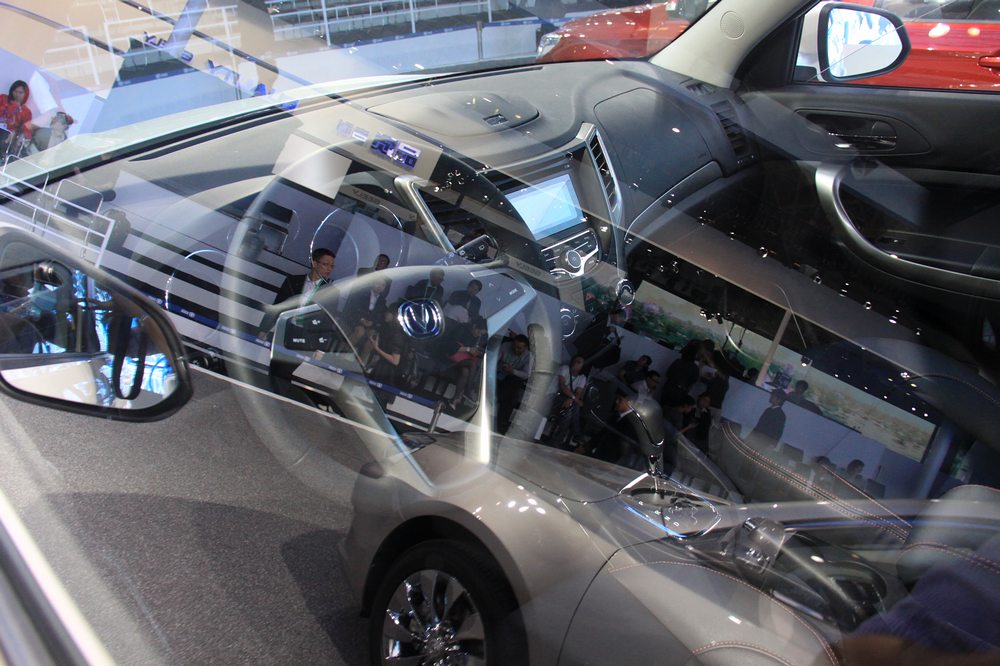 長(zhǎng)安CS35車展高清大圖