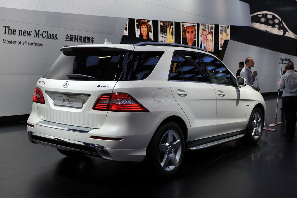 奔馳M級車展高清大圖
