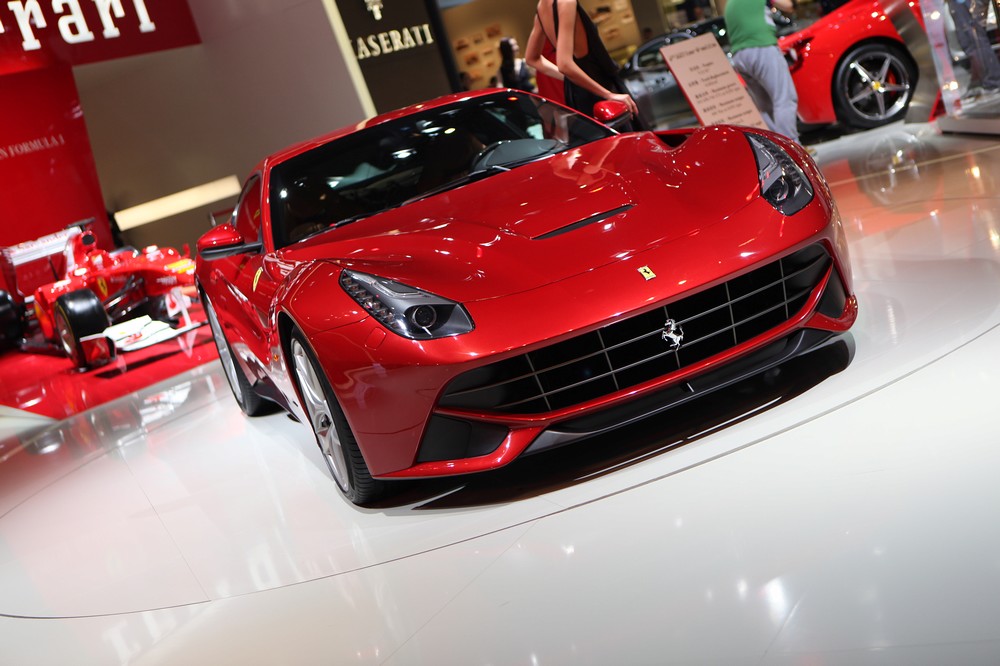 法拉利F12berlinetta車展高清大圖