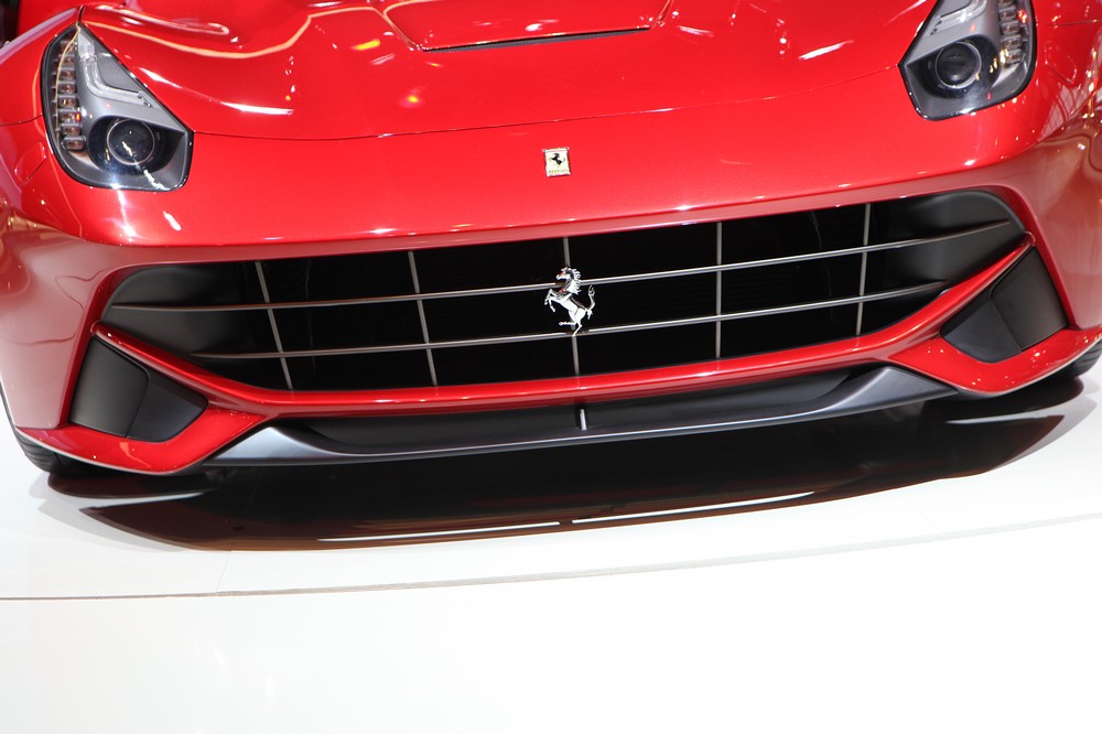 法拉利F12berlinetta車展高清大圖