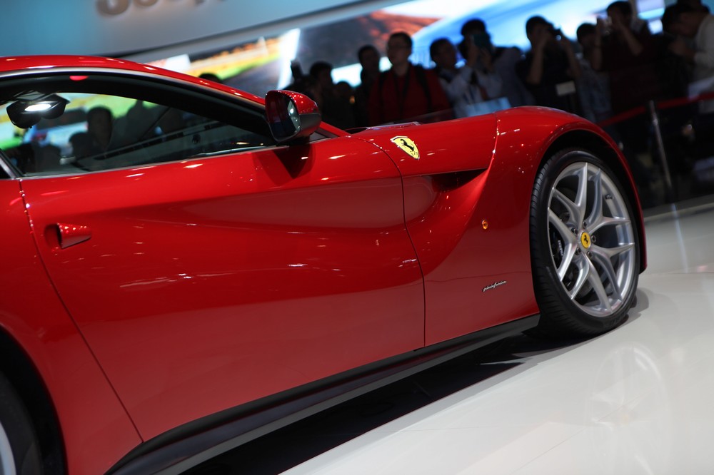 法拉利F12berlinetta車展高清大圖