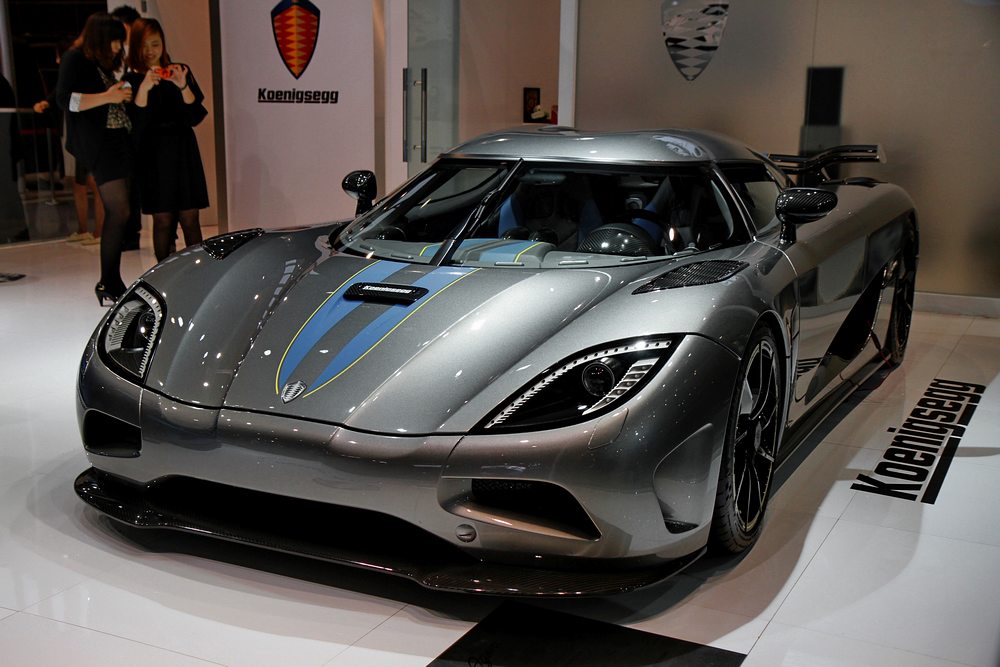 科尼賽克Agera車展高清大圖