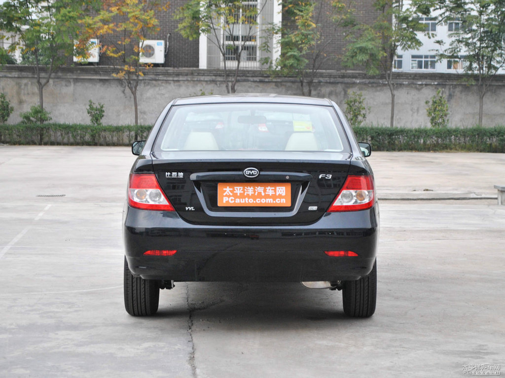 德蘭黑比亞迪F3整車(chē)外觀外觀圖片