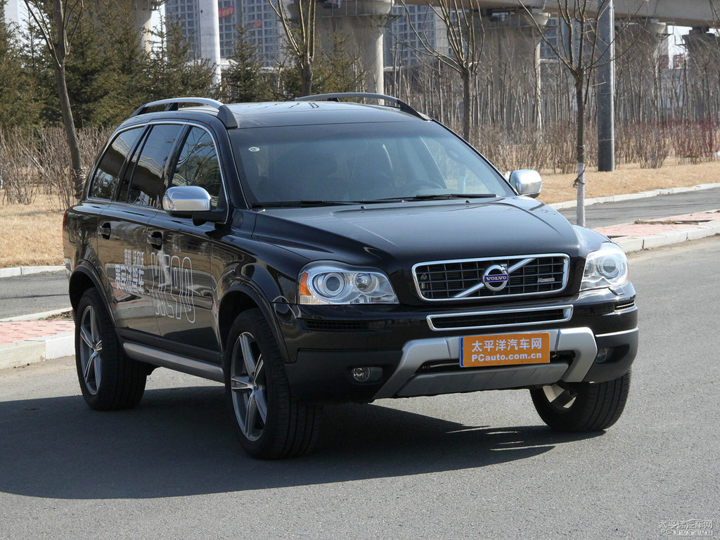 煙灰黑珍珠漆沃爾沃XC90整車外觀外觀圖片